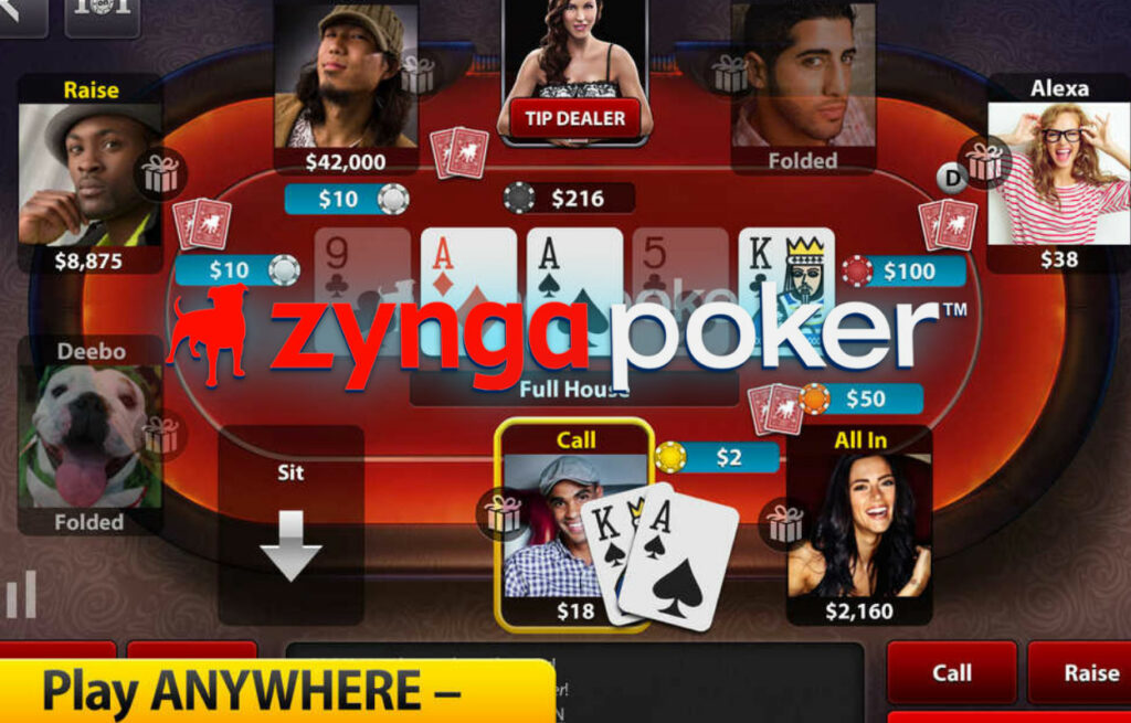 Zynga poker app