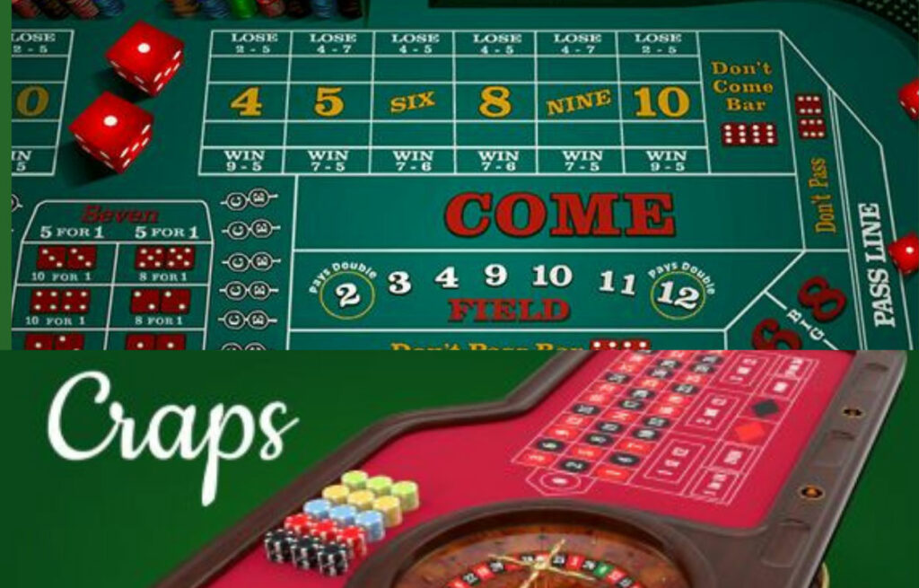 Craps is the least popular of all the casino games