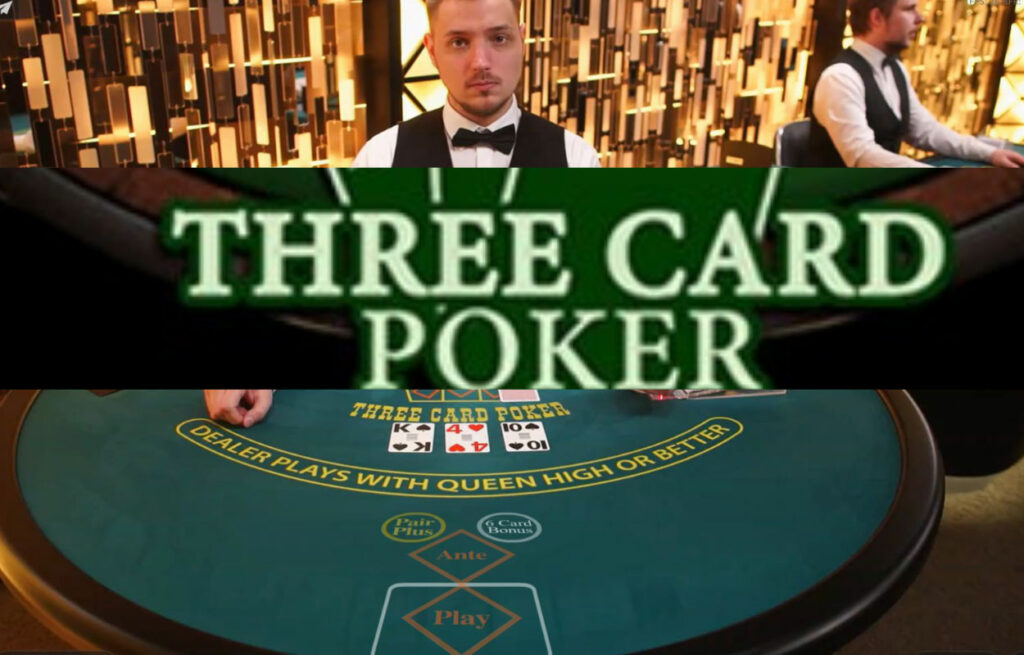 Three Card Poker is ranked third